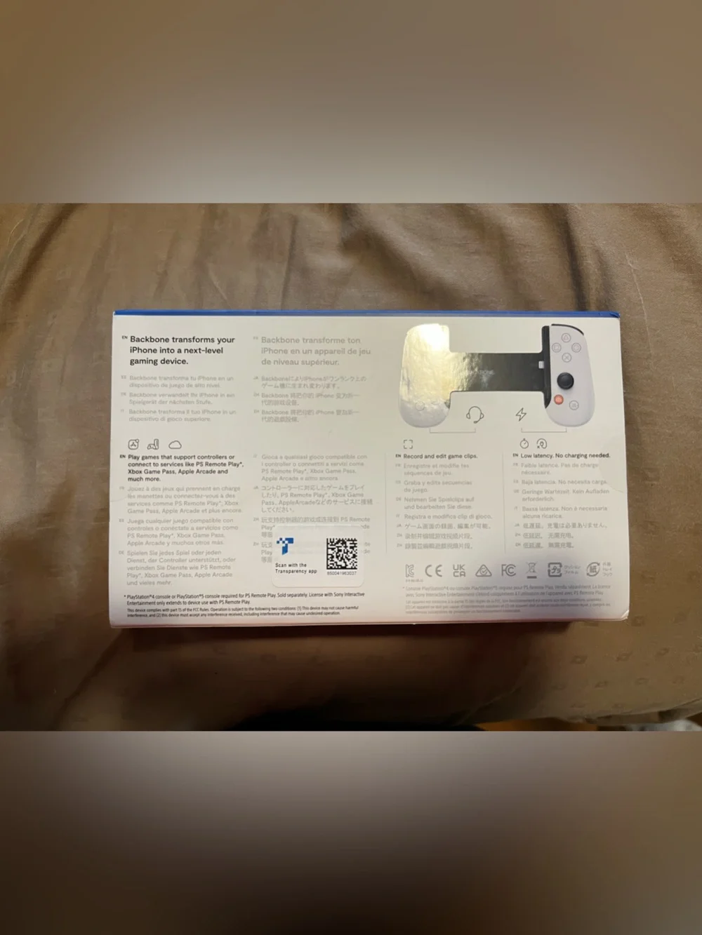 Sony PlayStation Backbone Mobile Controller – White